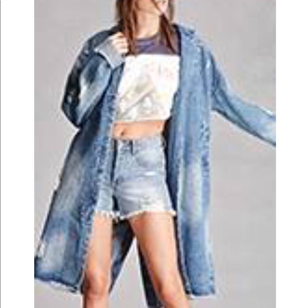 Forever 21 Oversized Denim Jacket- New with tag